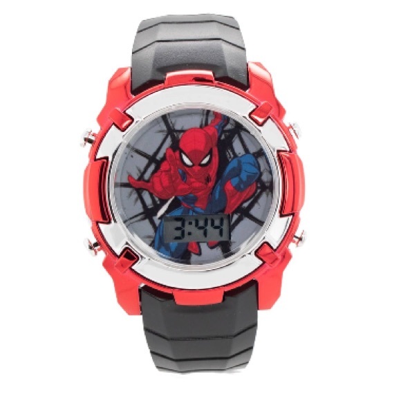 Marvel Other - Marvel Spider-Man Flashing LCD Watch Brand New in Box